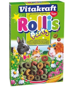 Rolly party  per roditori - 500gr - vitakraft